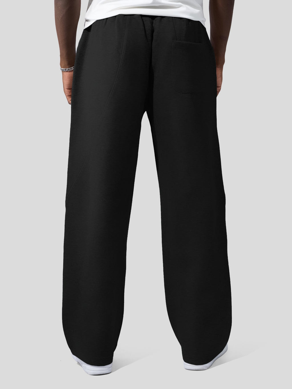 CozySpacer Fall Drawstring Wide Leg Pants Curved Design