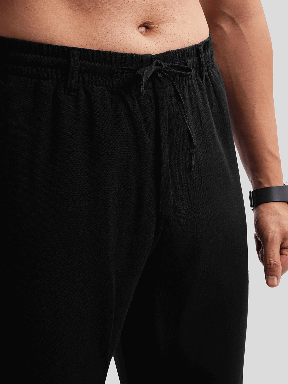 DreamWear Italian Linen Elastic Drawstring Pant