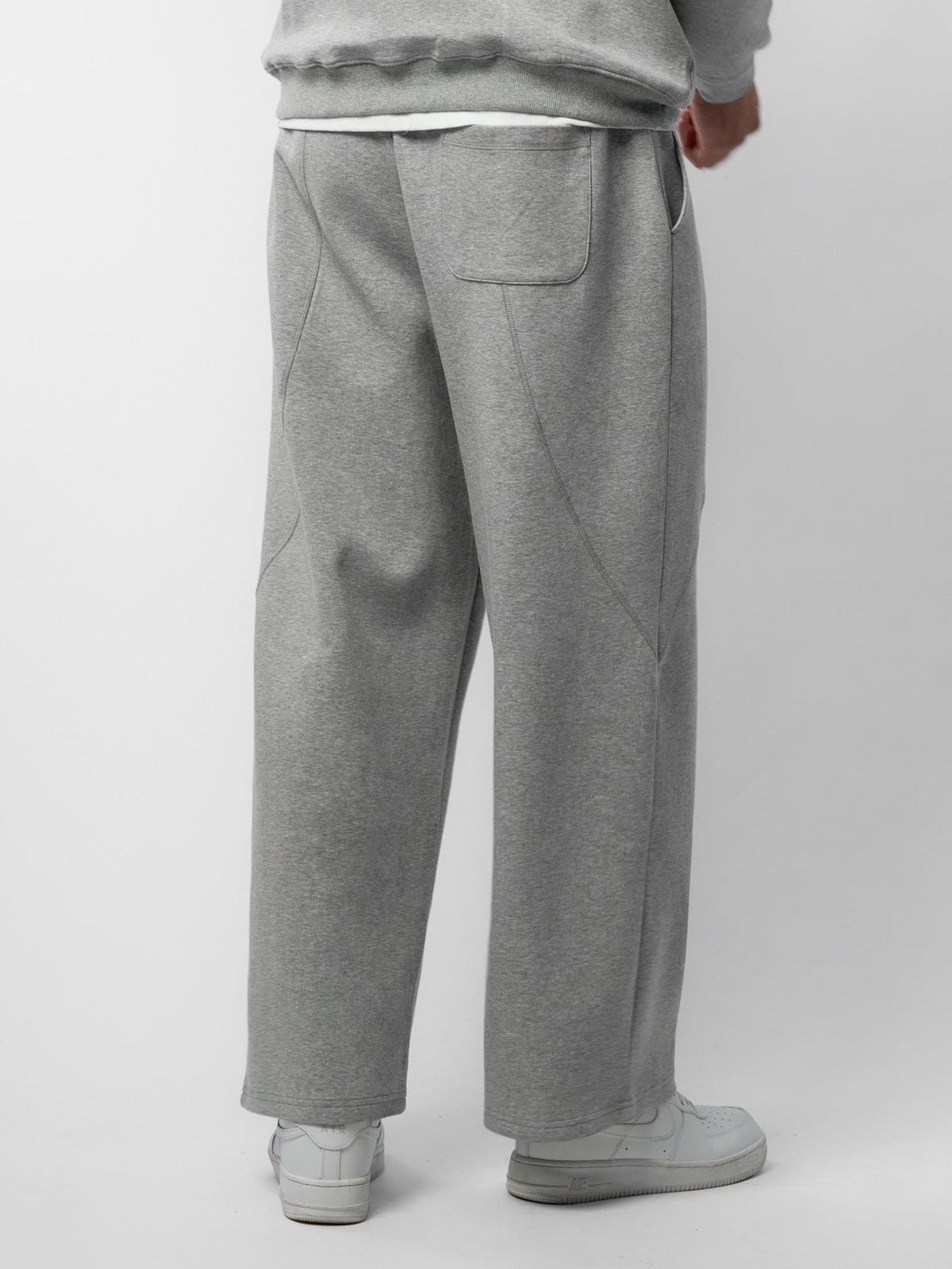 CozySpacer Fall Drawstring Wide Leg Pants Curved Design