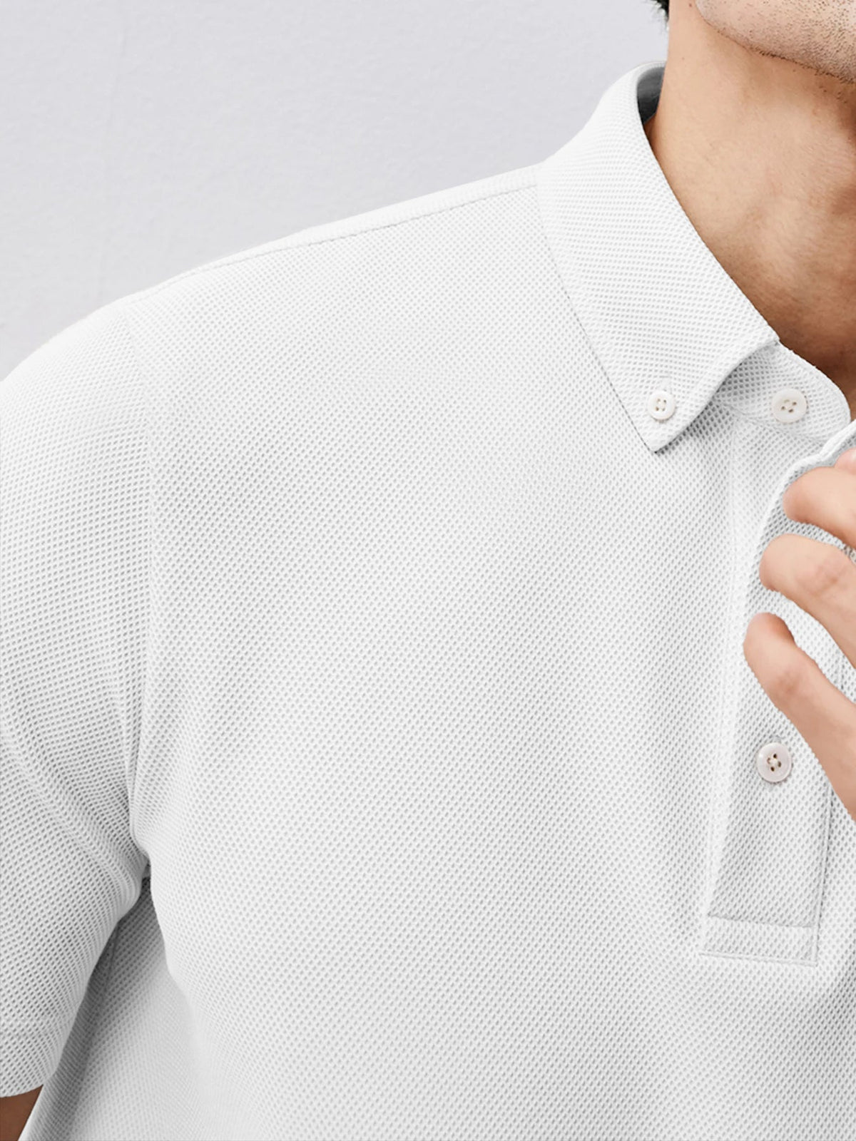 BreezeLuxe Breathable Piqué Short Sleeve Polo