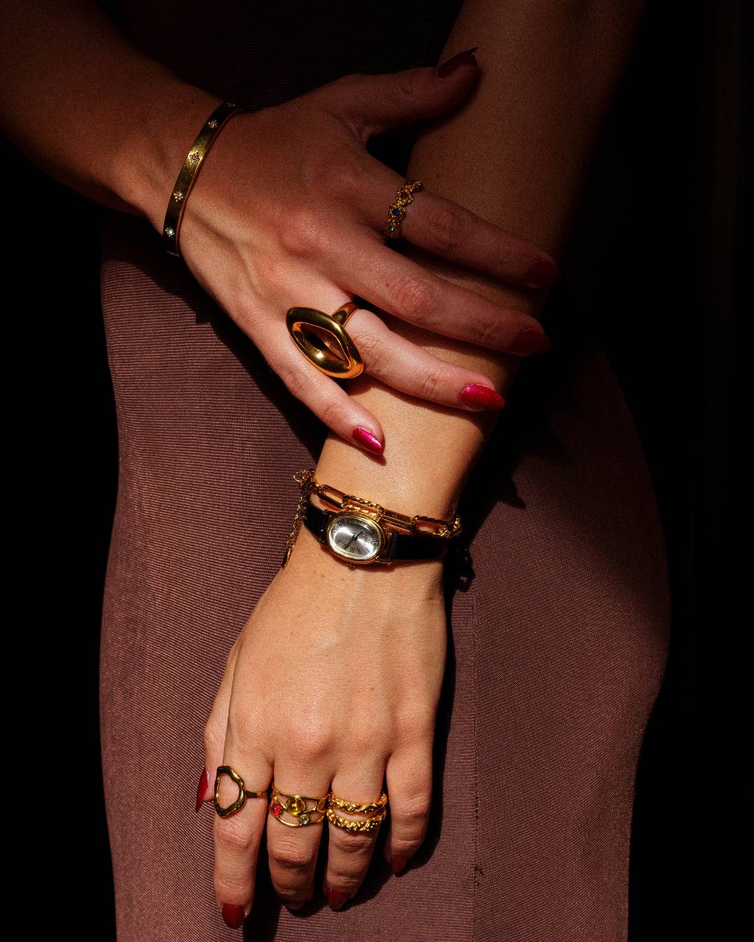 Lucca Leather Watch