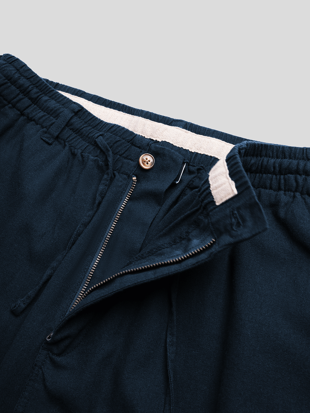 DreamWear Italian Linen Elastic Drawstring Pant