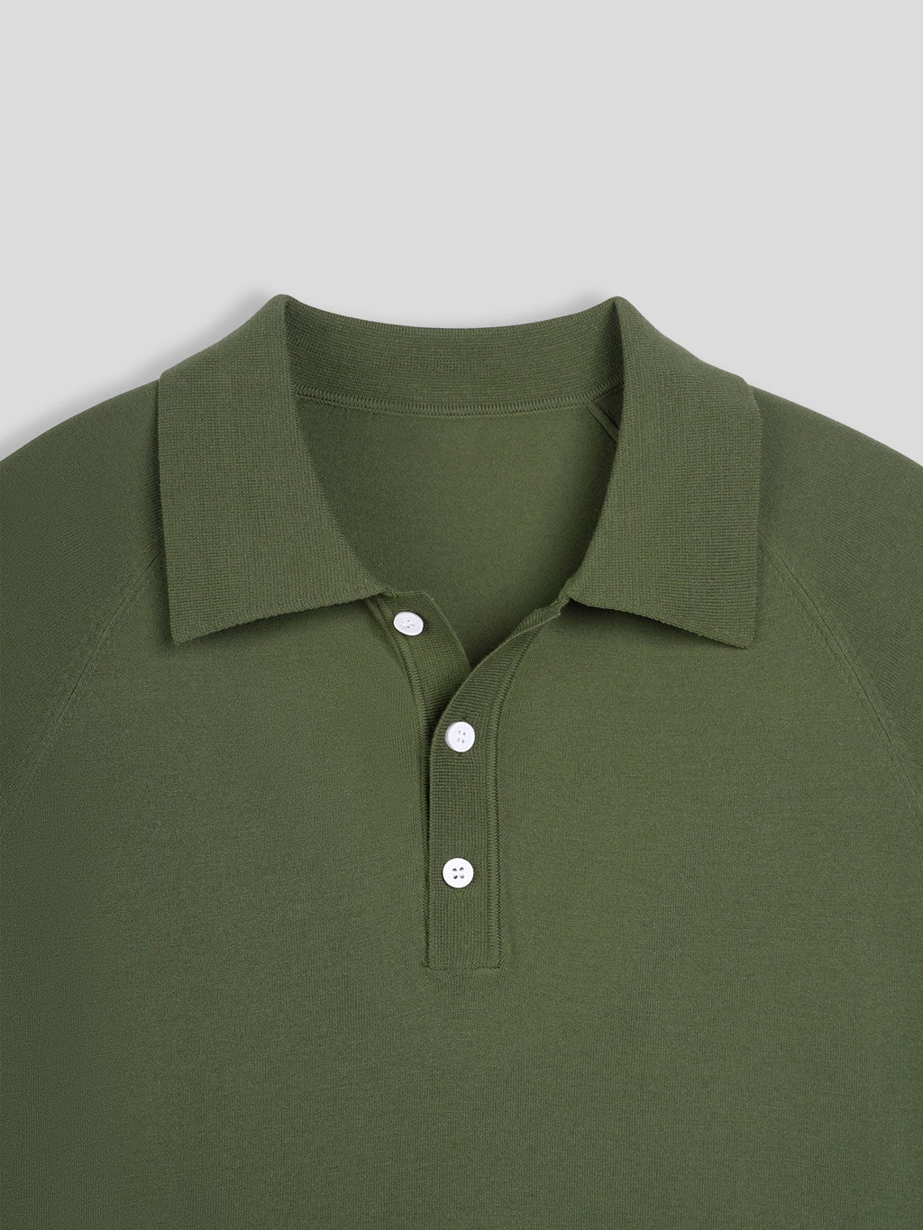 Gentle Knit Short Sleeve Knitted Polo