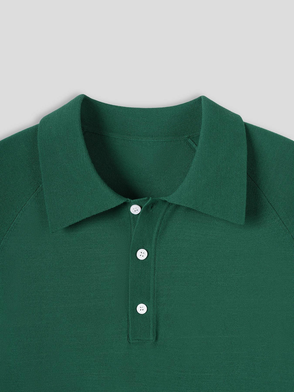Gentle Knit Short Sleeve Knitted Polo