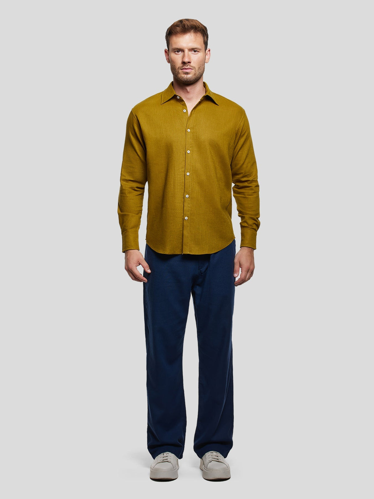 Linen Long Sleeve Shirt