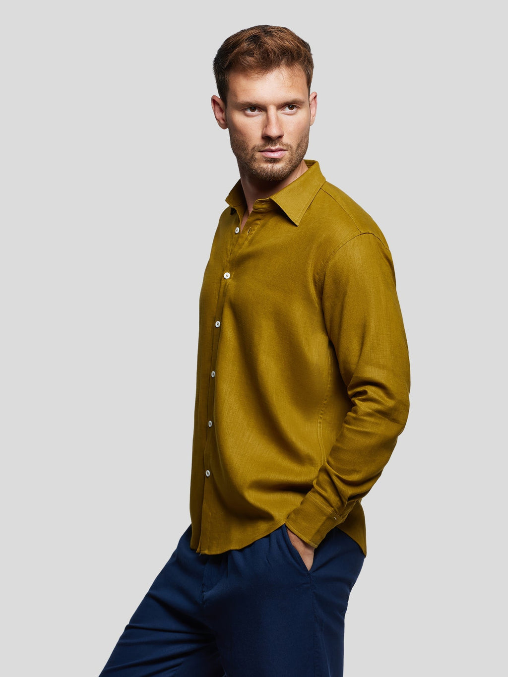 Linen Long Sleeve Shirt