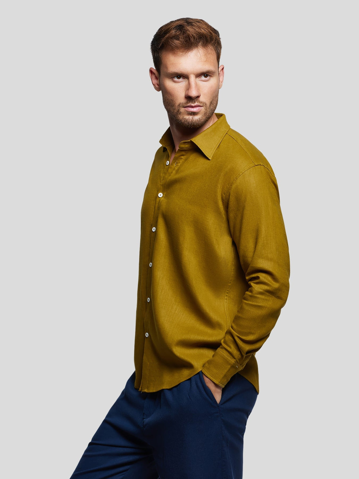 Linen Long Sleeve Shirt