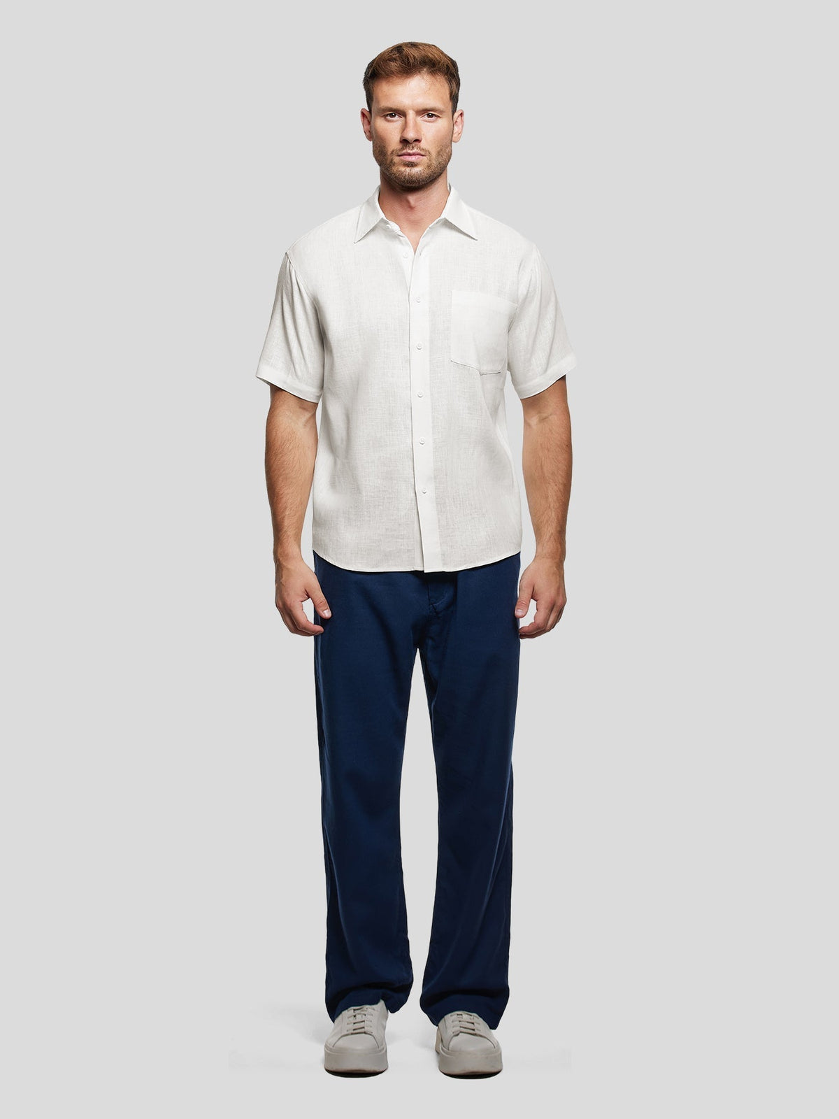 DreamWear Italian Linen Short Sleeve Shirt