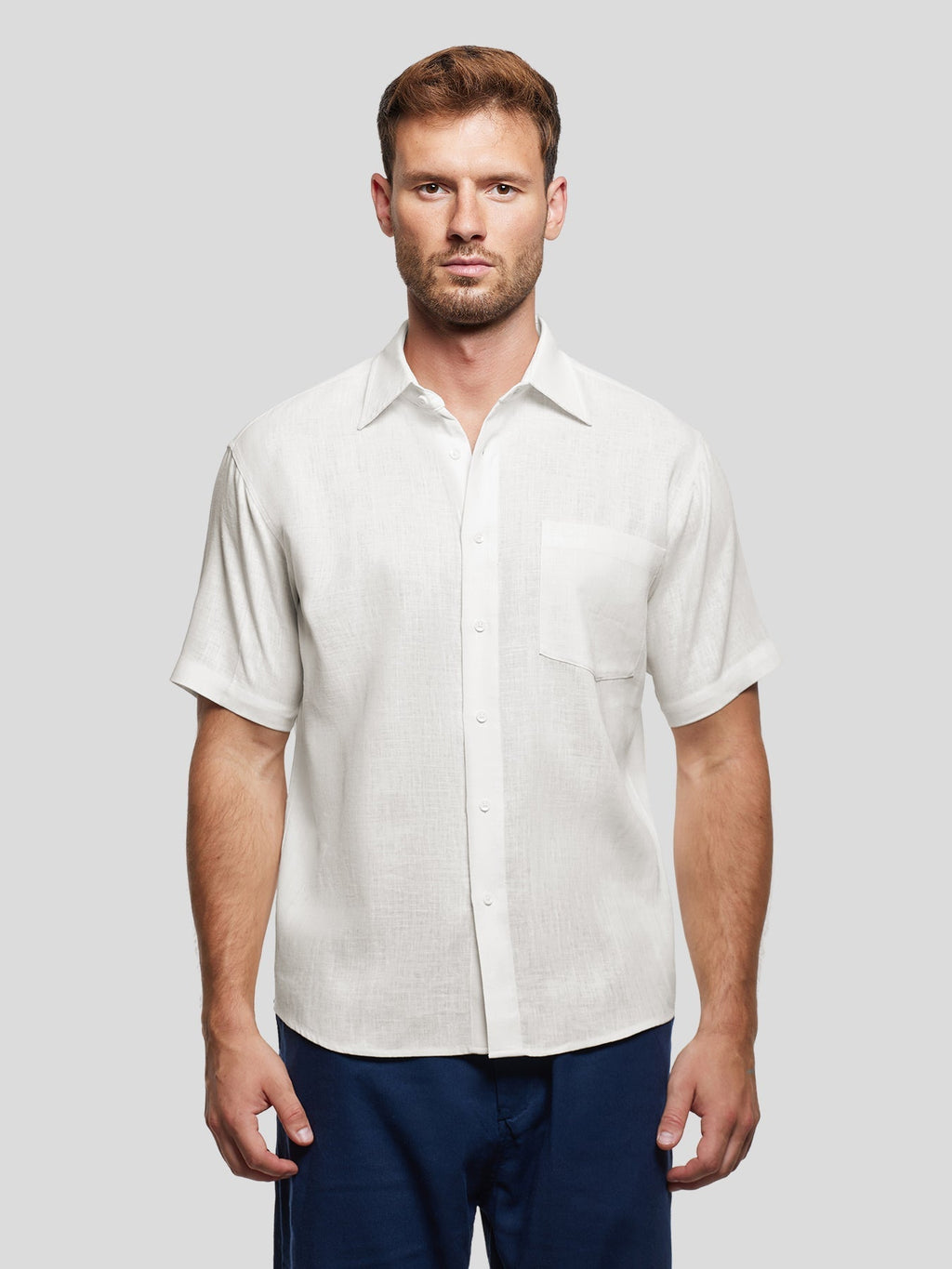 DreamWear Italian Linen Short Sleeve Shirt
