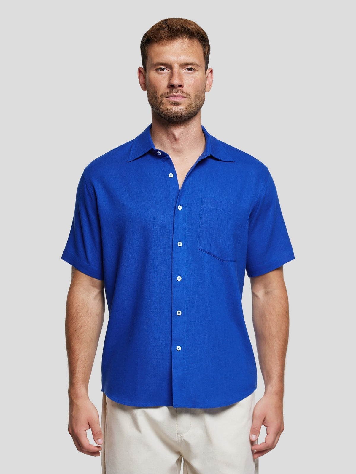 DreamWear Italian Linen Short Sleeve Shirt