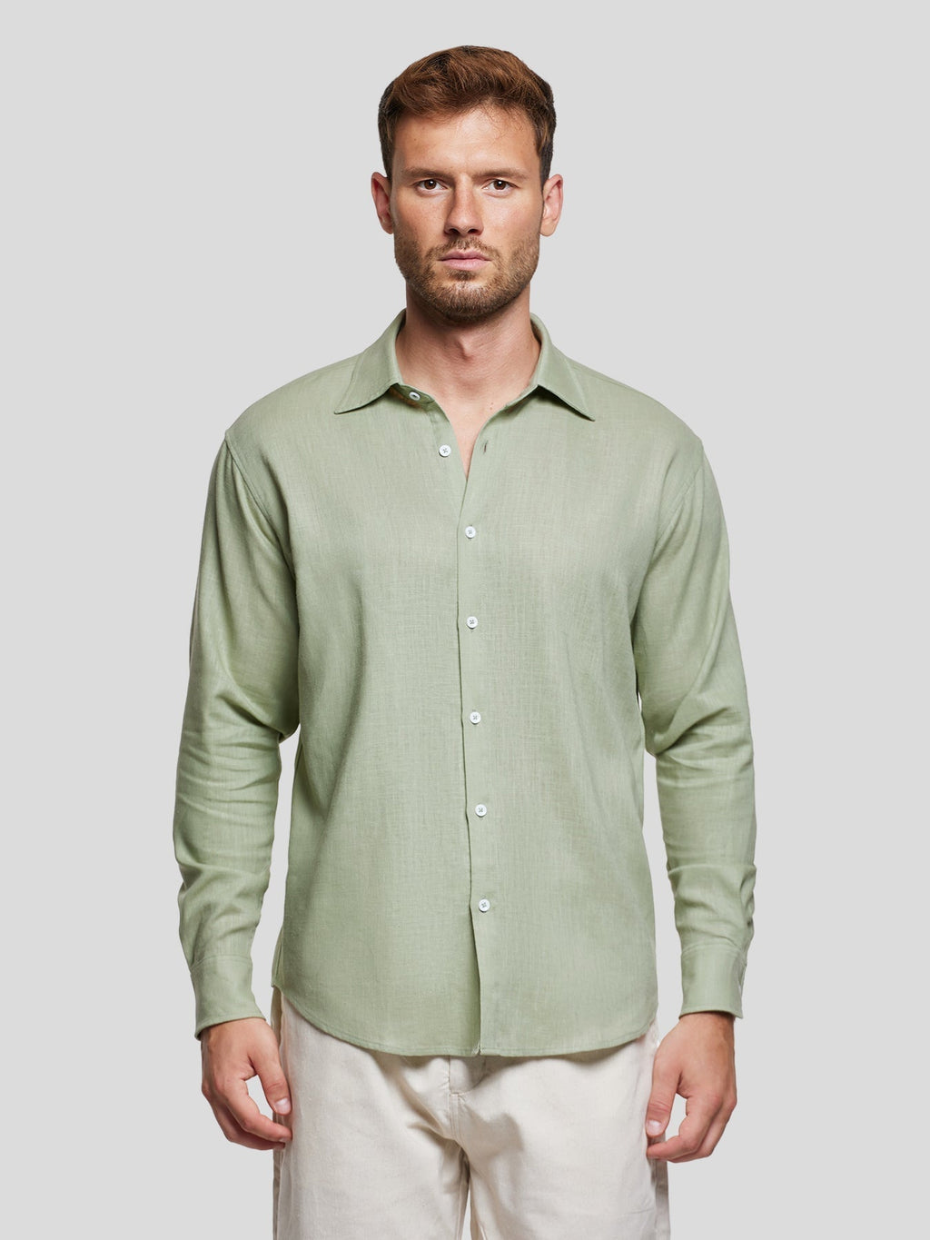 Linen Long Sleeve Shirt